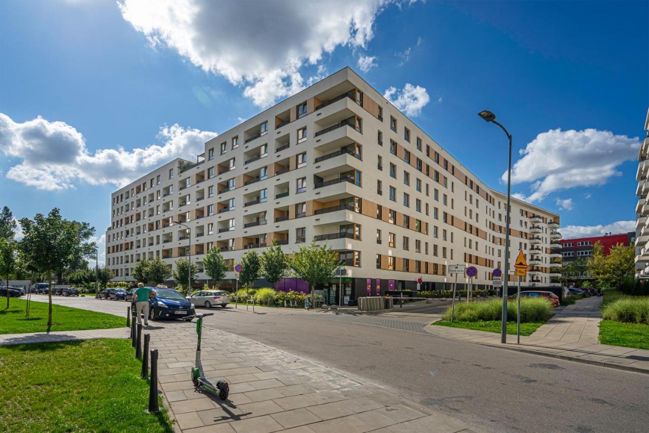 Warsaw Airport Studio With Private Terrace Exterior foto